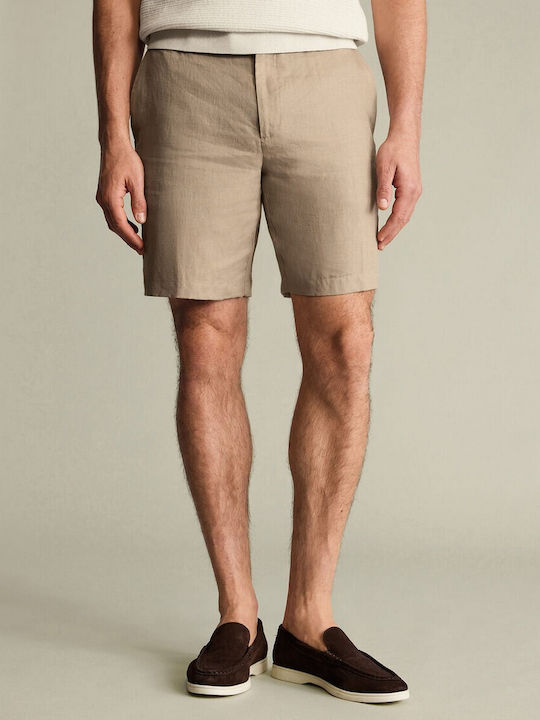 Charles Tyrwhitt Pantalon Scurt Bărbat Bej