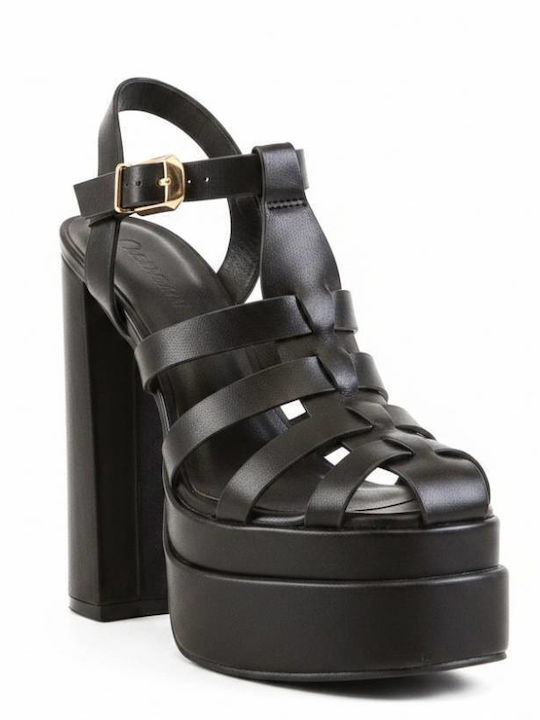 Ciaodea Black Sandals