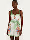Women’s Linen One-piece Shorts Off White