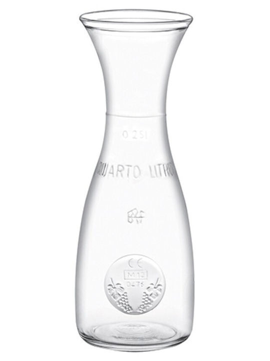 Bormioli Rocco Misura Serving Decanter 26.2cm with Stopper 250ml 12 Pieces