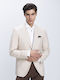 Sommer Herrenanzugsjacke Beige Hell