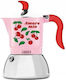 Bialetti Espresso Stovetop Pot Pink