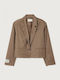 American Vintage Sacou Dama Scurt Maro