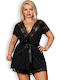 Obsessive Summer Women's Black Robe