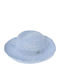 Ble Resort Collection Γυναικείο Ψάθινο Καπέλο Bucket Γαλάζιο