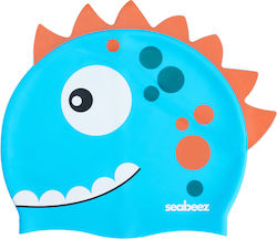 Seabeez Dino Kids Swim Cap 3 To 8 Years Dino Blue Seabeez Dino Kids Swim Cap 3 To 8 Years Dino Blue