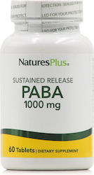 Nature's Plus Paba 1000mg 60 Ταμπλέτες