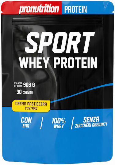 ProNutrition Sport Βιολογική Πρωτεΐνη Ορού Γάλακτος με Γεύση κρέμα patisserie 908gr