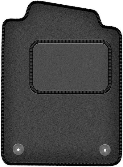 Velour Driver’s Mat Chevrolet Corvette C6 Targa Roadster 2004-2013 Graphite