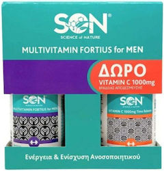 Science Nature Promo Πολυβιταμίνη Fortius Men Συμπλήρωμα Διατροφής Άνδρες 60 Ταμπλέτες Science Nature Promo Πολυβιταμίνη Fortius Men Συμπλήρωμα Διατροφής Άνδρες 60 Ταμπλέτες