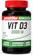 ProNutrition Vitamin D3 Vitamin for Immune Support & Bone Health 2000iu 180 Capsules