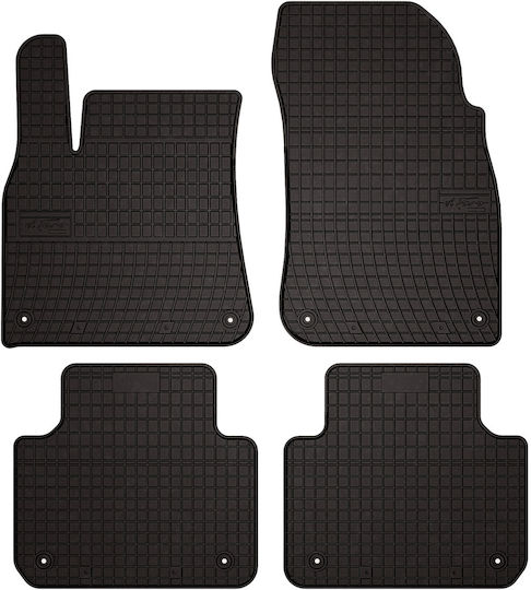 Rubber Car Mats Porsche Cayenne Iii Suv 2018 Black Fitted