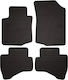 Rubber Car Mats Peugeot 107 Hatchback 2005-2014 Black Fitted