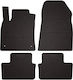 Rubber Car Mats Renault Clio V Hatchback 2019 Black Fitted