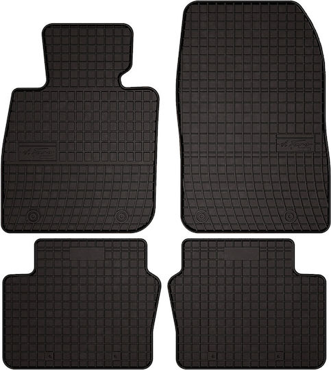 Rubber Car Mats Mazda Cx-3 Crossover 2015-2021 Black Fitted