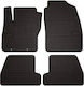 Gummi Auto Fußmatten Ford Focus Mk3 Hatchback Sedan Estate 2010-2018 Schwarz Eingebaut