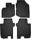 Rubber Mats Set Honda Jazz Iii Hatchback From 2008 To 2011