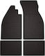 Rubber Car Mats Volkswagen Beetle Fastback Cabrio 1938-2003 Black Fitted