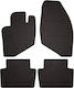 Rubber Car Mats Volvo V70 Ii Estate 2000-2007 Black Fitted