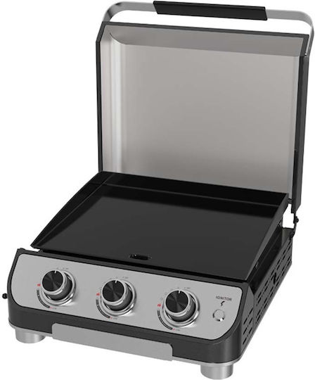 Unimac Grătar pe Gaz cu 3 Plite de Bucătărie 5kW