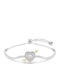 Swarovski Γυναικείο Βραχιόλι Επιχρυσωμένο