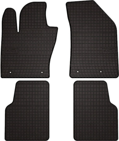 Rubber Car Mats Jeep Compass Ii Mp Suv 2017 Black Fitted