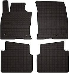 Rubber Car Mats Ford Escape Mk4 Suv 2019 Black Fitted Rubber Car Mats Ford Escape Mk4 Suv 2019 Black Fitted