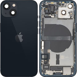 Капак Батерия Задно Стъкло Средна Рамка Apple iPhone 13 Пълни Аксесоари Полунощ Издърпано Клас А