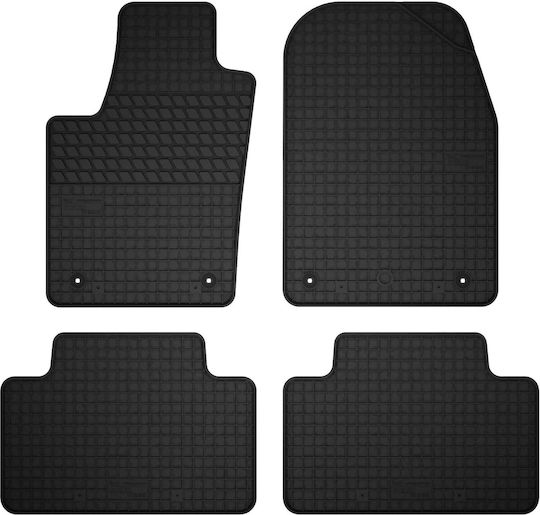 Rubber Mats Set Jeep Grand Cherokee Wk2 Off-road From 2010 To 2018