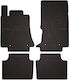Rubber Car Mats Alfa Romeo Giulia 4x4 4wd Sedan 2016 Black Fitted