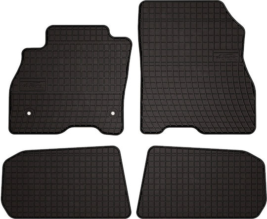 Rubber Car Mats Nissan Leaf I Hatchback 2010-2017 Black Fitted