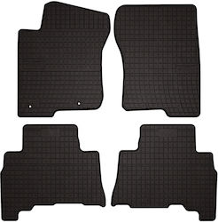 Rubber Car Mats Lexus Lx Iii Suv 2008-2021 Black Fitted Rubber Car Mats Lexus Lx Iii Suv 2008-2021 Black Fitted