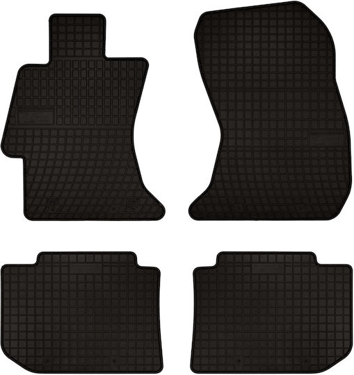 Rubber Car Mats Subaru Levorg Wagon 2014-2020 Black Fitted