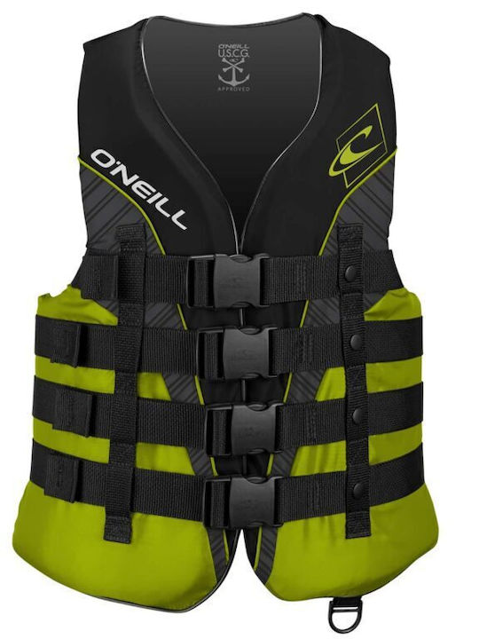 O'Neill Superlite 50N Iso Vestă De Salvare Pentru Adulți Neagră