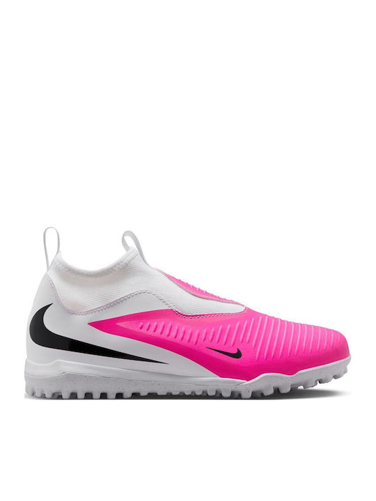 Phantom 6 TF Kids Soccer Cleats With Fuchsia Turf