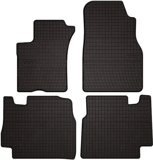 Gummi Auto Fußmatten Mercedes-Benz ML W163 SUV 1998-2005 Schwarz Passgenau