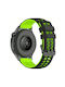 Λουράκι Σιλικόνης Rugged Grid Xiaomi Watch 5 47mm Black Lime
