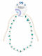 Awear Knitted Turquoise Necklace
