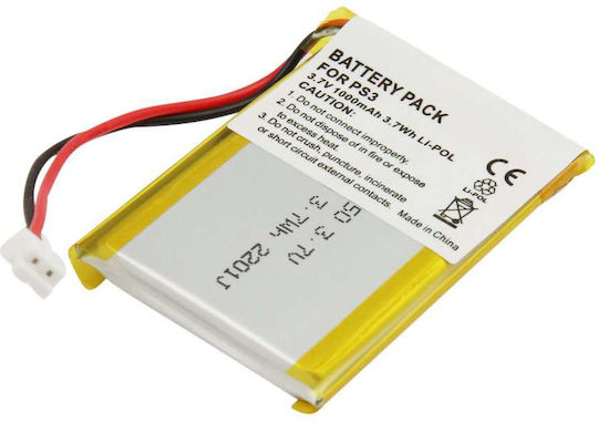 Avizar 3.7v 1000mah Wireless Playstation 3 Battery Li-polymer Gray Grey