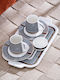 SteweHome Set Coffee Cups Made of Black Porcelain 100ml 2 Pieces