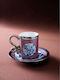 SteweHome SteweHome Kaffee Tasse aus Porzellan Rosa 90ml