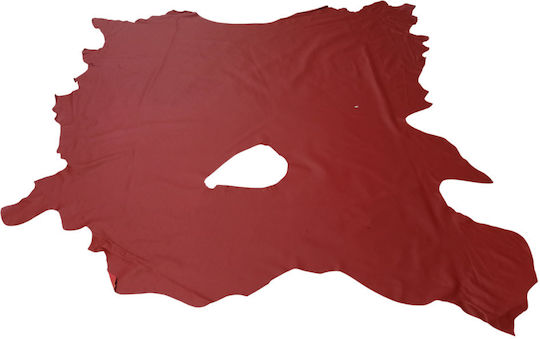 JGS S.A. Upholstery Leather Soft Burgundy Colour 04-03 4 54m² Napa Cowhide