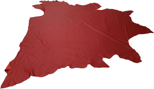 JGS S.A. Upholstery Leather Soft Burgundy Colour 04-03 4 50m² Napa Cowhide