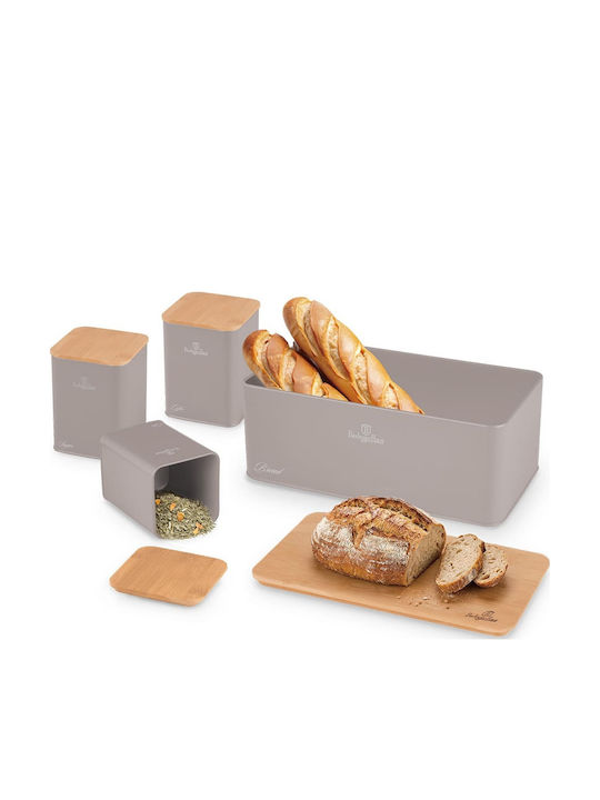 Berlinger Haus Brotkasten Inox Braune