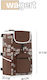 Stoff Einkaufswagen Mehrfarbig 22x36x57cm