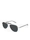 Ysl Men's Sunglasses with Silver Metallic Frame and Silver Mirror Lens SL 864 002