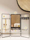 SteweHome Metal Jewellery Hanger Black