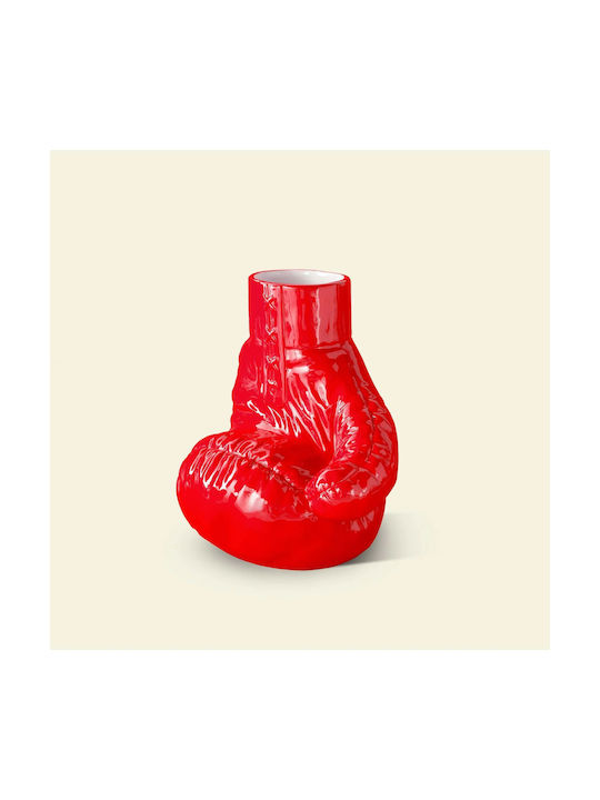 Donkey Dekorative Glasvase Icon Of Sport Rote 22,5x20xH26,5cm