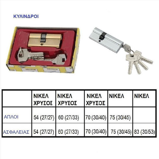 Import Hellas Security Lock Cylinder
