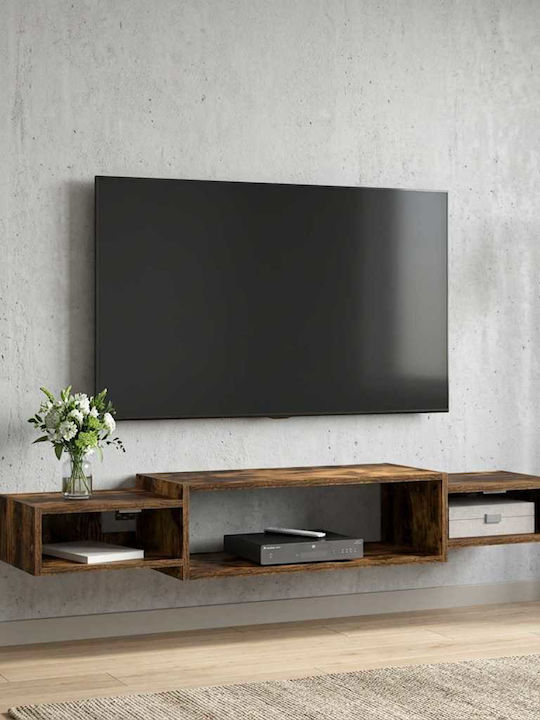 TV-Ständer aus geräuchertem Eichenholz M140xT28...